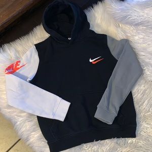 Nike hoodie pullover sz m boys